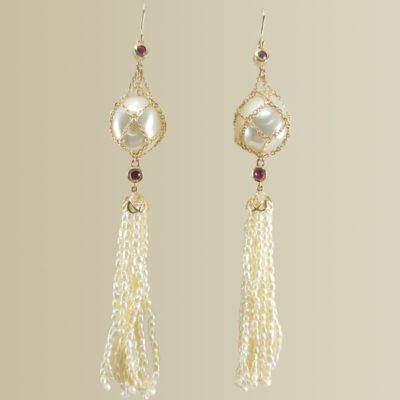 Akoya Keshi Earrings