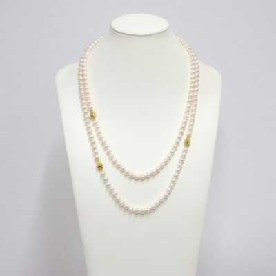 Alternative view of Akoya Three In One Necklace